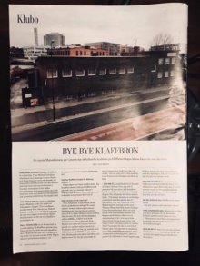 Hejdå Klaffbron Eventlokal